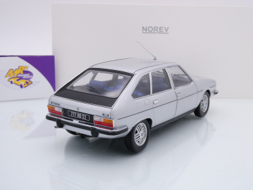 Preview: Norev 185272 # Renault 30 TX Limousine Baujahr 1979 " silbermetallic " 1:18