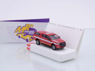 Busch 52817 # Ford Ranger rot-weiß " Katastrophenschutz Sachsen " 1:87