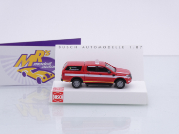 Preview: Busch 52817 # Ford Ranger rot-weiß " Katastrophenschutz Sachsen " 1:87