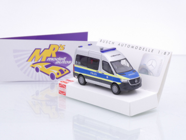 Busch 54057 # Mercedes-Benz Sprinter " Polizei München - Unfallkommando " 1:87