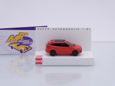 Preview: Busch 53502 # Ford Kuga SUV mit Panoramafenster Baujahr 2012 " orange-rot " 1:87