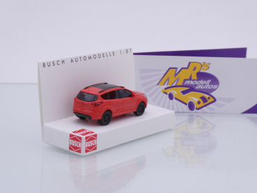 Preview: Busch 53502 # Ford Kuga SUV mit Panoramafenster Baujahr 2012 " orange-rot " 1:87