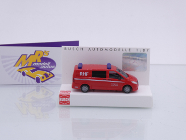 Preview: Busch 51178 # Mercedes-Benz Vito Baujahr 2003 " Feuerwehr Stadt Wien " 1:87