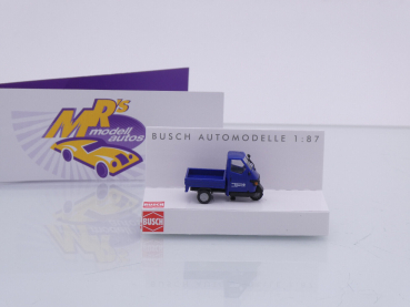Preview: Busch 48497 # Piaggio Ape 50 Baujahr 1969 " Technisches Hilfswerk THW " 1:87