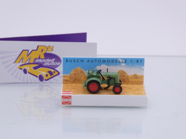 Preview: Busch 54150 # Fendt F 15 Dieselross Traktor " grasgrün " 1:87