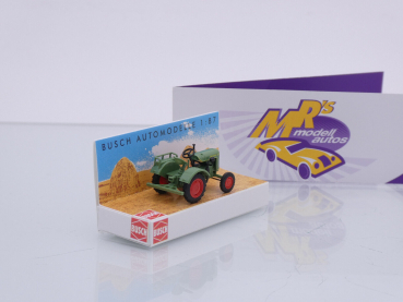 Preview: Busch 54150 # Fendt F 15 Dieselross Traktor " grasgrün " 1:87