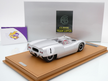 Preview: Tecnomodel TM18-184C # Lotus 19 Winner Karlskoga GP 1960 " Stirling Moss " 1:18