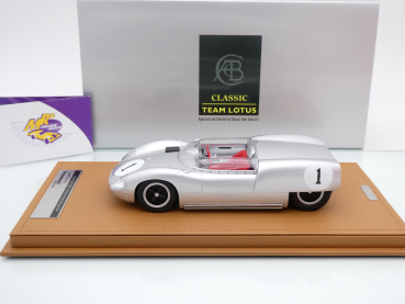 Preview: Tecnomodel TM18-184C # Lotus 19 Winner Karlskoga GP 1960 " Stirling Moss " 1:18
