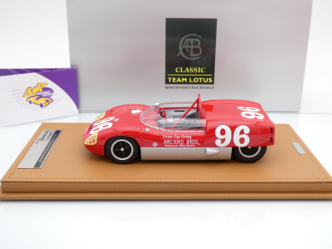 Preview: Tecnomodel TM18-184A # Lotus 19 Winner 3h Daytona GP 1962 " Dan Gurney " 1:18