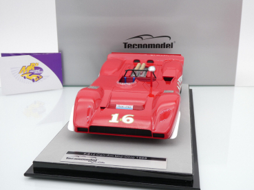 Preview: Tecnomodel TM18-256C # Ferrari 612P Can-Am #16 Mid Ohio 1969 " Chris Amon " 1:18