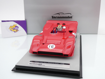Preview: Tecnomodel TM18-256B # Ferrari 612P Can-Am Watkins Glen 1969 " Chris Amon " 1:18