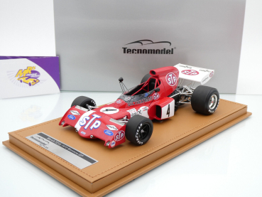 Tecnomodel TM18-288D # March 721X F1 #4 Monaco GP 1972 " Niki Lauda - STP " 1:18