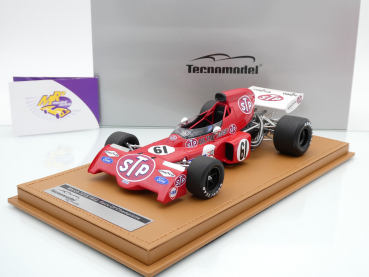 Tecnomodel TM18-288C # March 721X F1 Race of Champions 1972 " Ronnie Peterson " 1:18