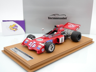 Tecnomodel TM18-288A # March 721X F1 Belgien GP 1972 " Ronnie Peterson " 1:18
