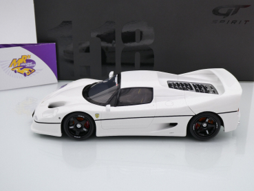 Preview: GT Spirit GT437 # LB-Works Ferrari F50 Baujahr 2013 weiß " Liberty Walk " 1:18