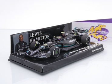 Minichamps 417230144 # Mercedes-AMG W14 E F1 Bahrain GP 2023 " Lewis Hamilton " 1:43