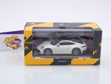Preview: Minichamps WAP0200410SKAE # Porsche 911 (992) Carrera S Baujahr 2020 " weiß " 1:43