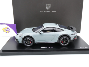 Preview: Spark WAP0210020PDKR # Porsche 911 Dakar Baujahr 2023 " shadegreen metallic " 1:18