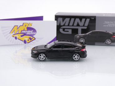Preview: TSM MINI GT MGT00585-L # Honda Civic Type R Baujahr 2023 LHD " schwarz " 1:64
