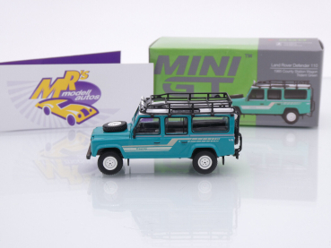 Preview: TSM MINI GT MGT00590-L # Land Rover Defender 110 Station Wagon LHD " grün " 1:64