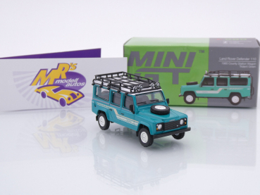 Preview: TSM MINI GT MGT00590-L # Land Rover Defender 110 Station Wagon LHD " grün " 1:64