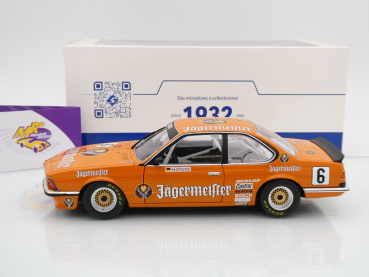 Preview: Solido S1810302 # BMW 635 CSI (E24) ETCC 1984 " Han Joachim Stuck - Jägermeister " 1:18