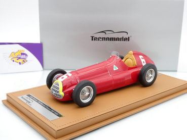Tecnomodel TM18-253C # Alfa Romeo 158 France F1 GP 1950 " Juan Manuel Fangio " 1:18