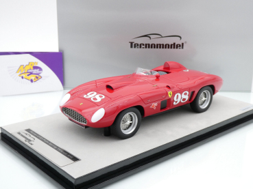 Tecnomodel TM18-280C # Ferrari 410 S Nr. 98 Palm Springs 1956 " Carroll Shelby " 1:18