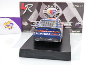 Preview: Lionel Racing WX72323UNMAGM # Chevrolet Camaro NASCAR Xfinity 2023 " Justin Allgaier - Unilever Military Salutes / Patriotic Charlotte Spring Race Winner " 1:24