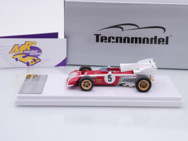 Preview: Tecnomodel TM43-26D # Ferrari F.312 B2 South Africa GP 1972 " Jacky Ickx " 1:43