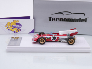 Preview: Tecnomodel TM43-26A # Ferrari F.312 B2 Belgium GP 1972 " Clay Regazzoni " 1:43