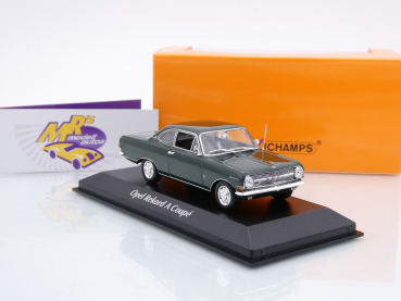 Maxichamps 940041020 # Opel Rekord A Coupe Baujahr 1962 " dunkelgrün " 1:43