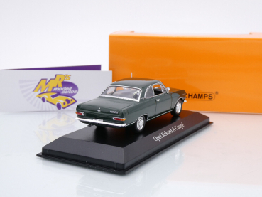 Preview: Maxichamps 940041020 # Opel Rekord A Coupe Baujahr 1962 " dunkelgrün " 1:43