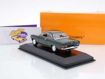 Preview: Maxichamps 940041020 # Opel Rekord A Coupe Baujahr 1962 " dunkelgrün " 1:43