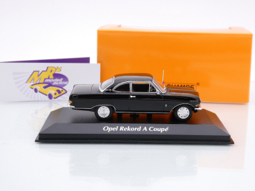 Preview: Maxichamps 940041021 # Opel Rekord A Coupe Baujahr 1962 " schwarz " 1:43
