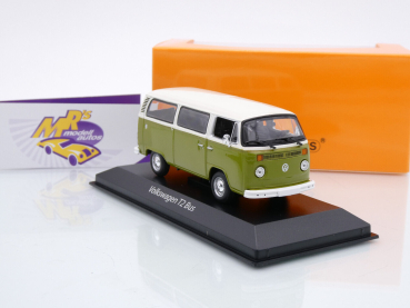 Maxichamps 940053000 # Volkswagen VW T2 Bus Baujahr 1972 " grün-weiß " 1:43