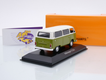 Preview: Maxichamps 940053000 # Volkswagen VW T2 Bus Baujahr 1972 " grün-weiß " 1:43