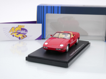 Autocult Avenue 60107 # Porsche 928 Carelli Design Cabrio Baujahr 1981 " rot " 1:43
