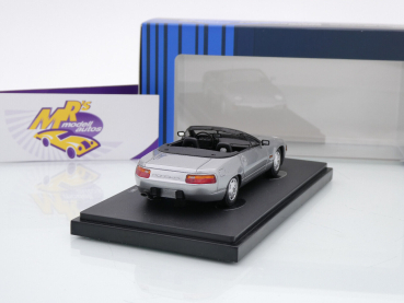 Preview: Autocult Avenue 60106 # Porsche 928 Carelli Design Cabrio Baujahr 1981 " silbermetallic " 1:43