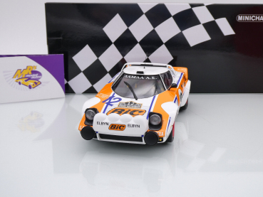 Preview: Minichamps 155791712 # Lancia Stratos HF #12 Acropolis Rallye 1979 " BIC " 1:18