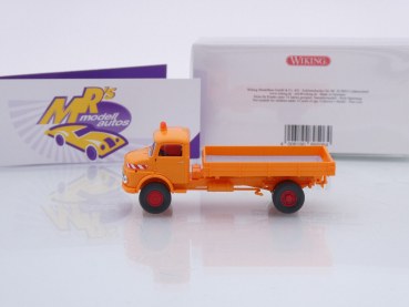 Preview: Wiking 0895 06 # Mercedes Benz LAK 710 Pritschenkipper Baujahr 1959 " Kommunal " 1:87