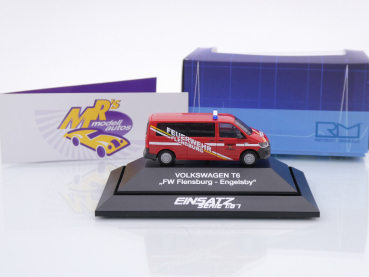 Preview: Rietze 53789 # Volkswagen T6 Einsatzwagen " FW Flensburg - Engelsby " 1:87