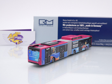 Preview: Rietze 75844 # MAN Lion's City Gelenkbus " Koveb Koblenz Ehrenbreitstein " 1:87