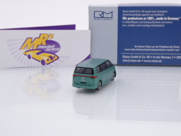 Preview: Rietze 21914 # Volkswagen ID.Buzz People Baujahr 2022 " Bay Leef Grün " 1:87