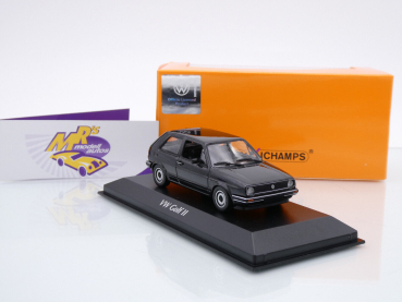 Maxichamps 940054101 # Volkswagen VW Golf Baujahr 1985 " schwarzmetallic " 1:43