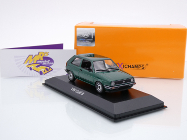 Maxichamps 940054100 # Volkswagen VW Golf Baujahr 1985 " grünmetallic " 1:43