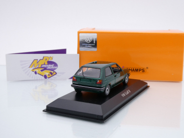 Preview: Maxichamps 940054100 # Volkswagen VW Golf Baujahr 1985 " grünmetallic " 1:43