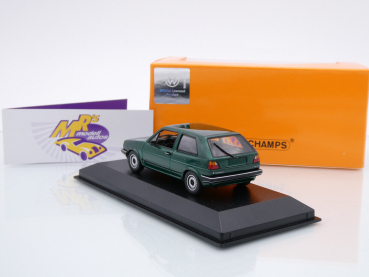 Preview: Maxichamps 940054100 # Volkswagen VW Golf Baujahr 1985 " grünmetallic " 1:43