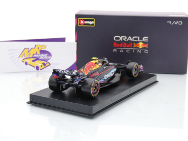 Preview: Bburago 18-38083PM # Red Bull RB19 Nr.11 Miami GP 2023 " Sergio Perez " 1:43