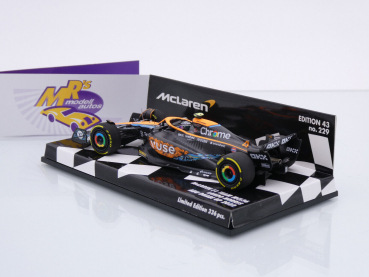 Preview: Minichamps 537226504 # McLaren MCL36 F1 Abu Dhabi GP 2022 " Lando Norris " 1:43